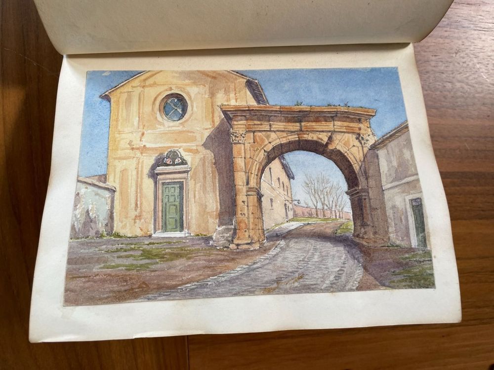 Livres: Unikat Antik Buch einmalige Aquarelle – D'occasion à Zürich par donra 8