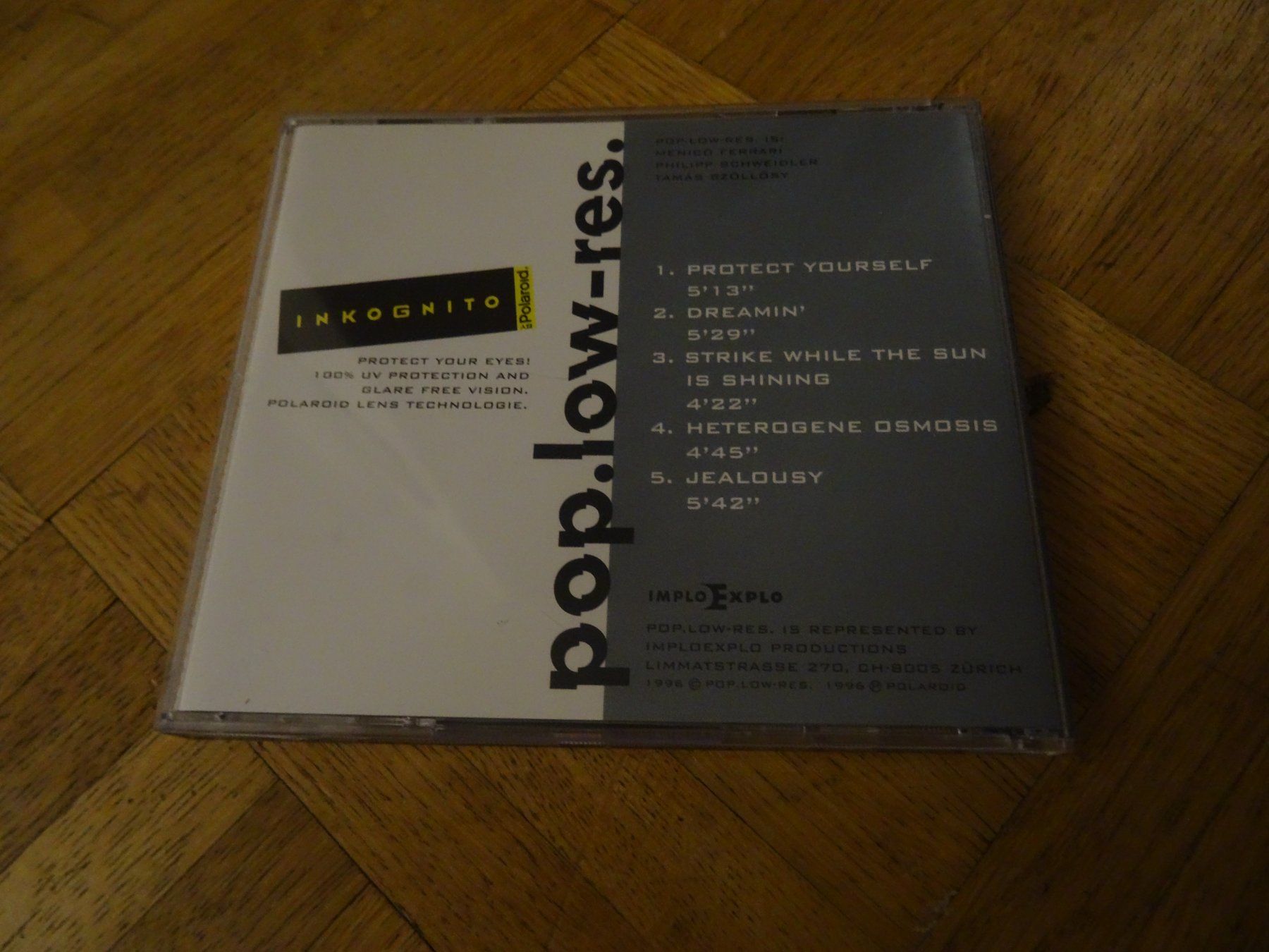 CDs: Inkognito Features Pop Low-res protect yourself CD – D'occasion à Olten par Disc-Ausverkauf 1