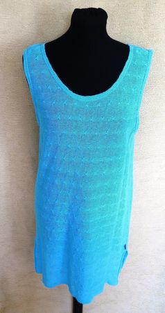 Leichte Tunika/Kleid BW-Leinen Naturmode