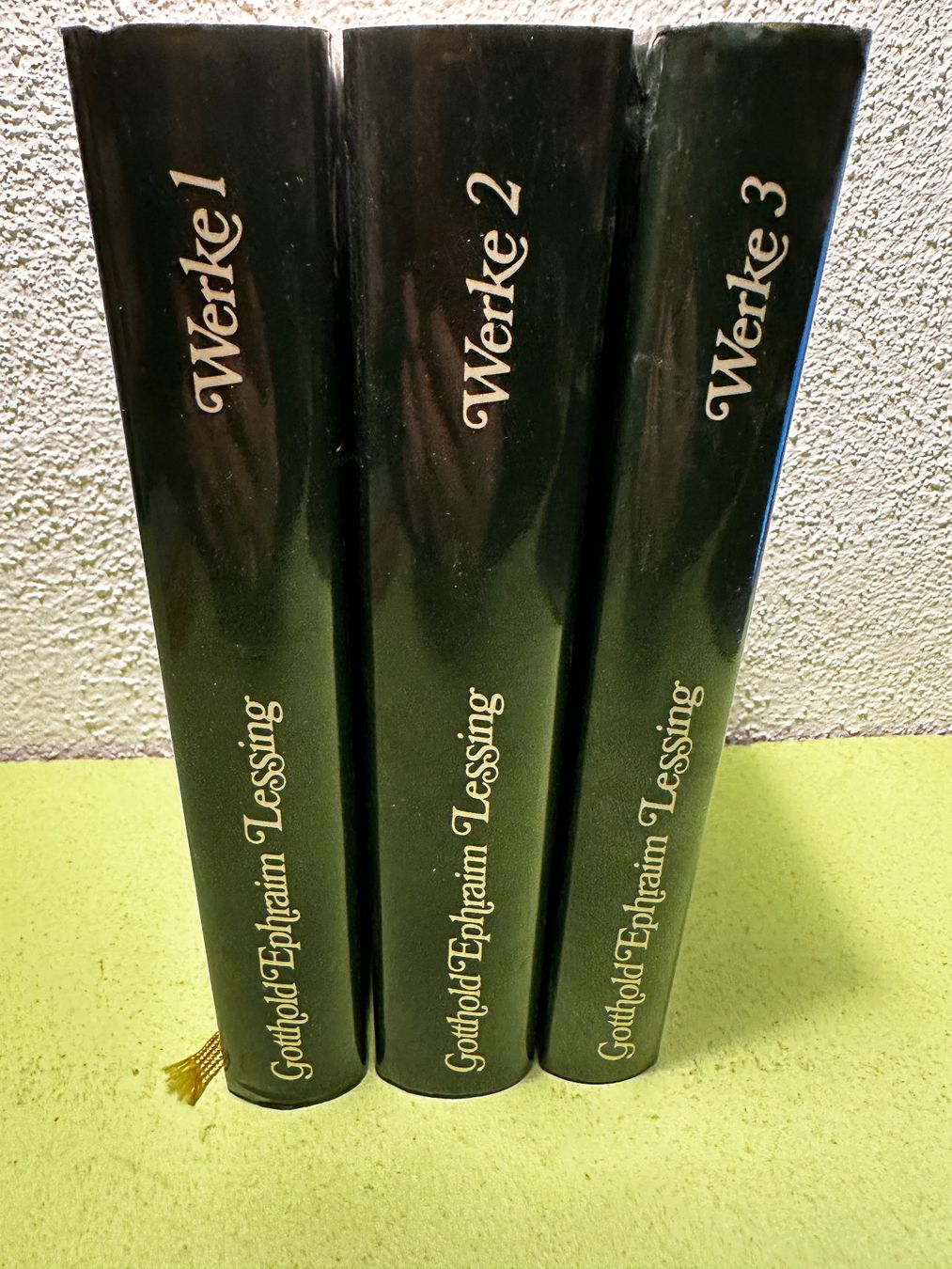Libri: Gotthold Ephraim Lessing: Werke. 3 Bde. 1974 – Usato da Zürich venduto da allp