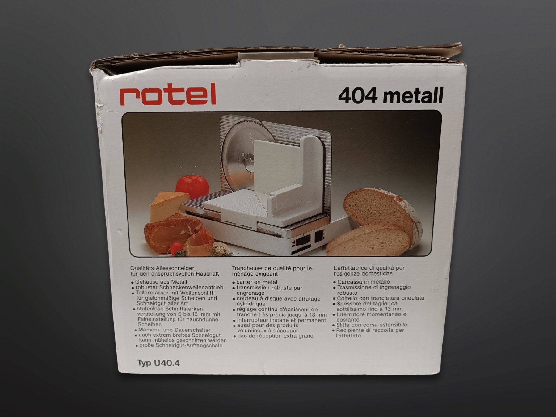 Rotel Appareils de cuisine: ROTEL Allesschneider 404 metall – D'occasion à Suhr par Restwert_Suhr 7