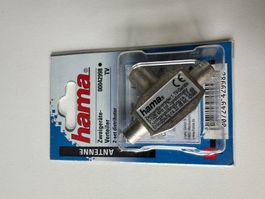 Hama Antennen-Verteiler, 2-fach, Neu, Originalverpackt!