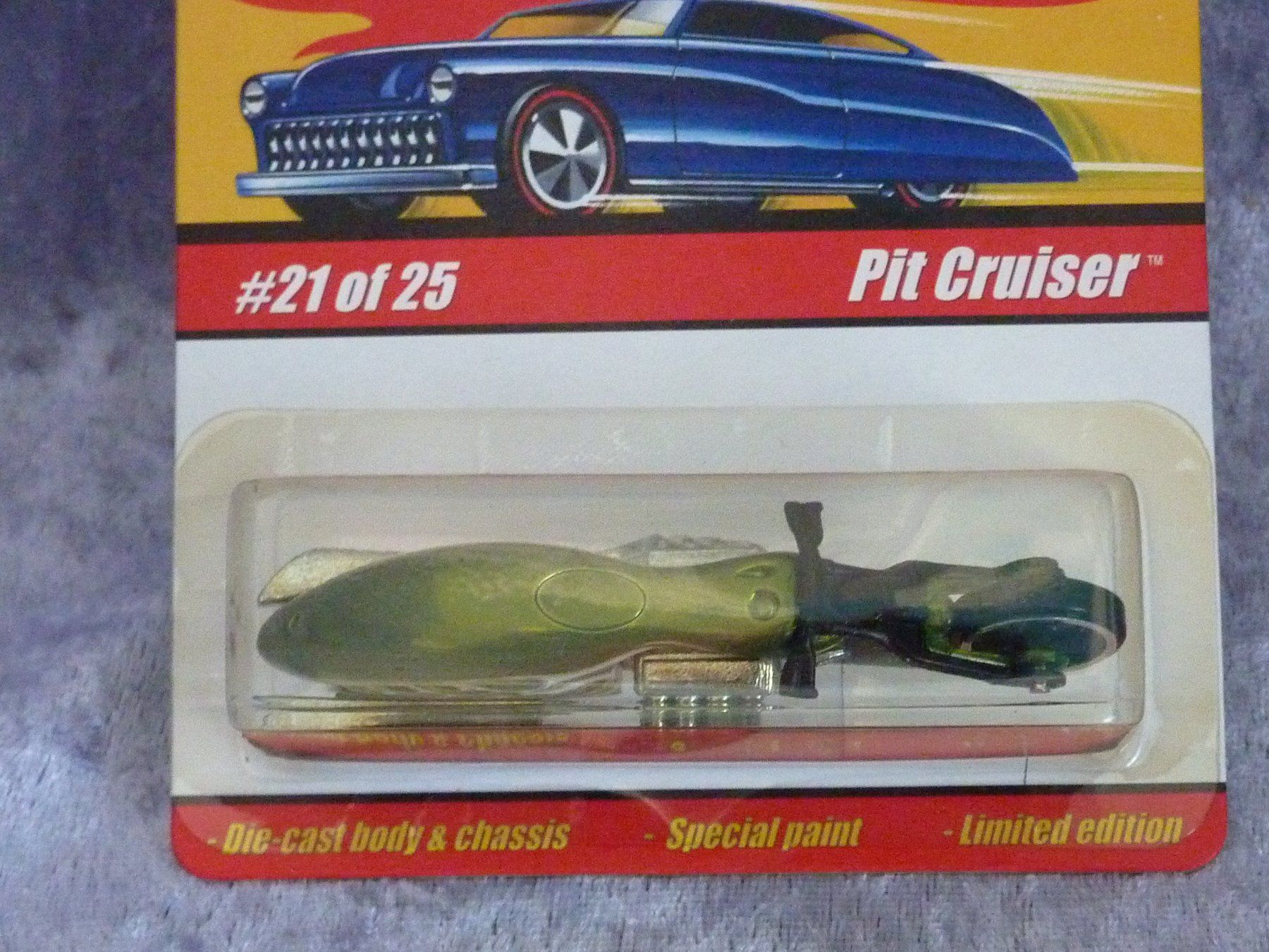 Hot Wheels Modellini d'auto: Pit Cruiser green HW Classics  1:64 – Nuovo e nell'imballaggio originale da Dürrenäsch venduto da Cobra1ch 1