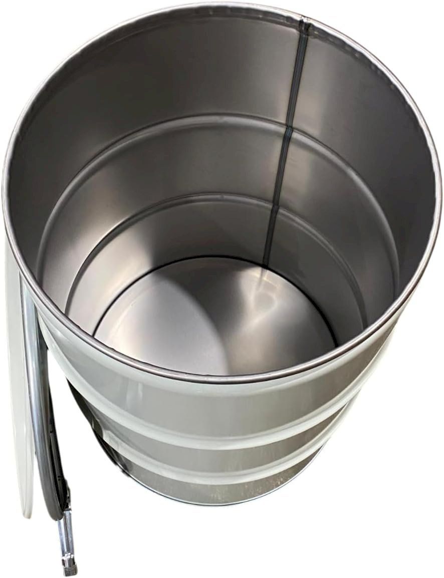 Pumpen & Teile: Metallfass 210 Liter weiß – Neu und originalverpackt aus Bottighofen von zaap 2