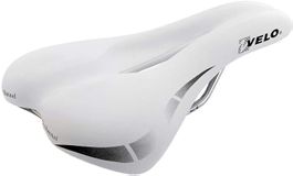 Velo Wide:Channel Sattel für Damen weiß
