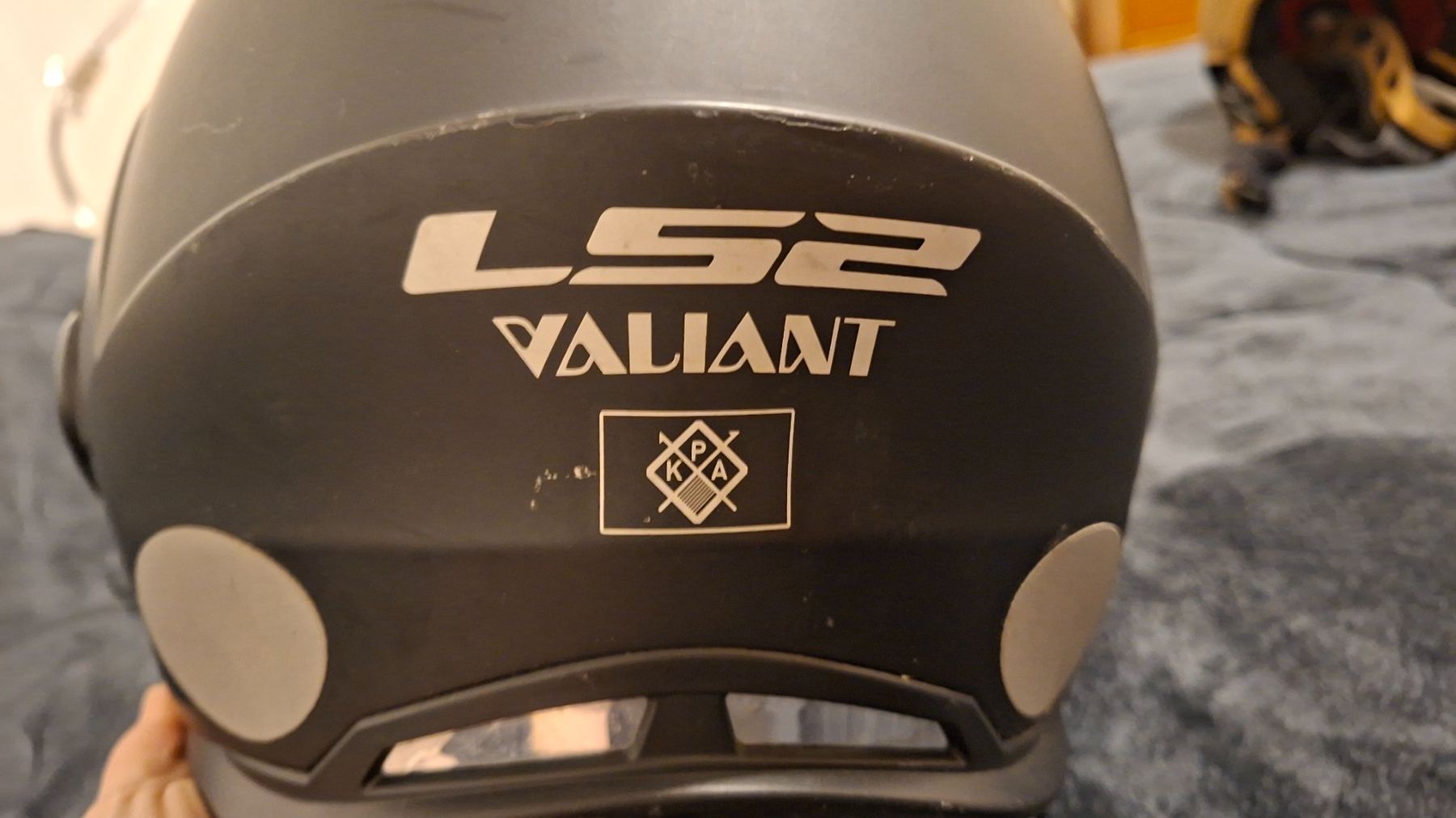 Caschi & visiere: Casco modulare LS2 Valiant nero con interfono – Usato da Riva San Vitale venduto da Stekri 5