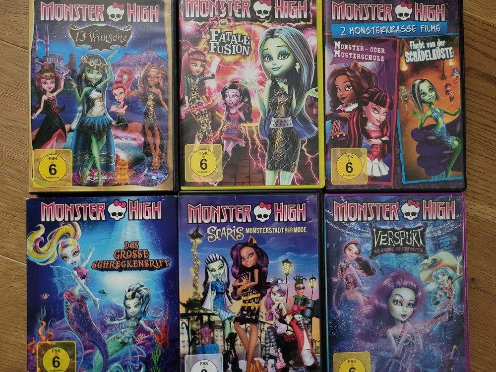 12 Monster High DVDs | Kaufen auf Ricardo