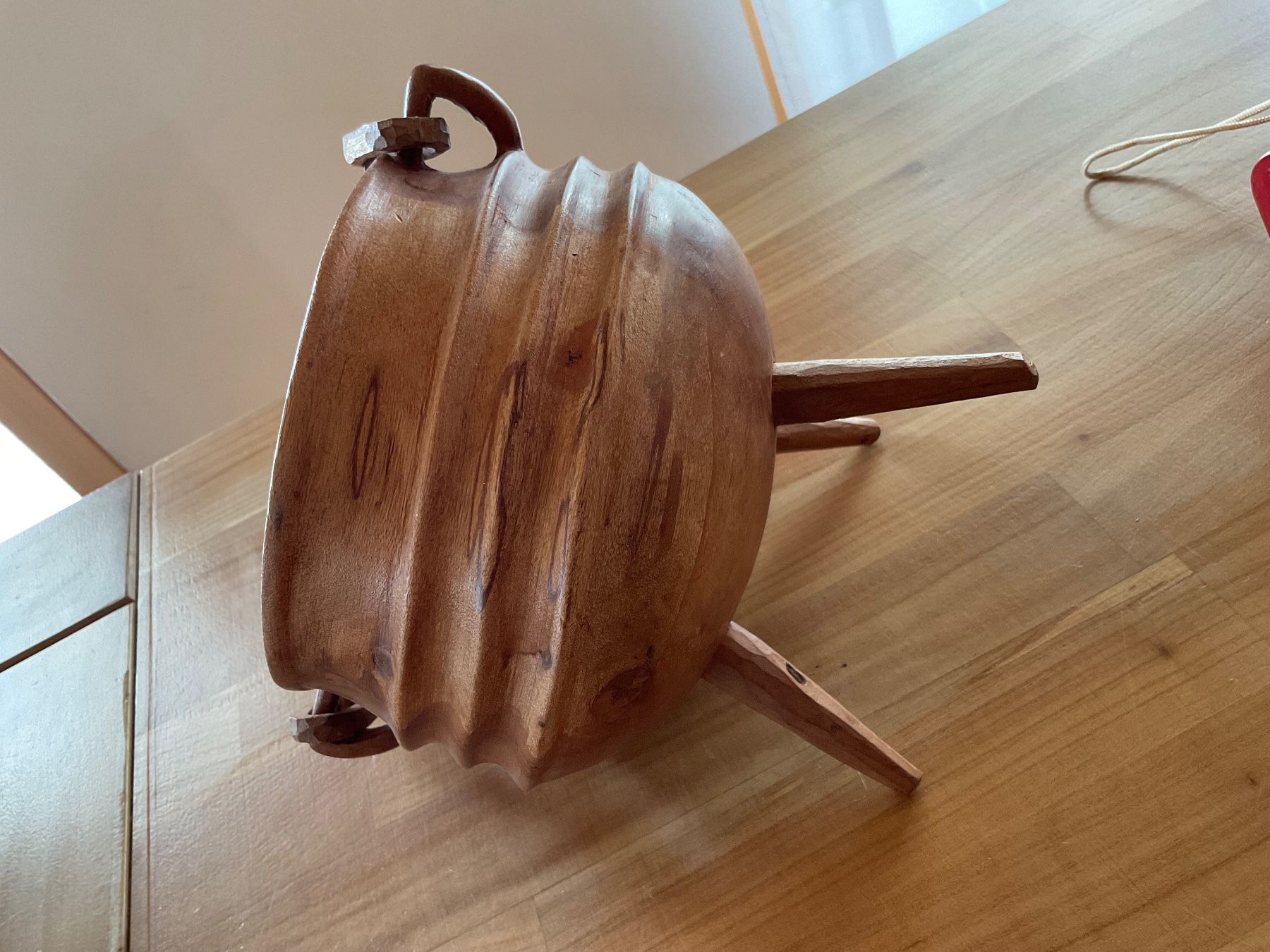 Pentole: Topf mit Deckel aus Holz – Usato da Rümlang venduto da euqinom16 3