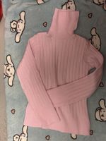 Pink Turtleneck Sweater