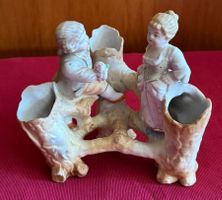 Biskuit Figur Spill Vase Ende 18. Jahrhundert Deutschland