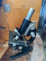 Vintage Carl Zeiss Mikroskop inkl. Transportkiste
