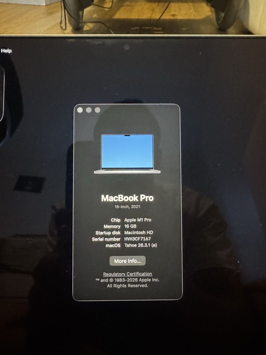 Apple Portables: Macbook pro 16 m1 pro 512gb – D'occasion à Neuchatel par Baybukalemun 4