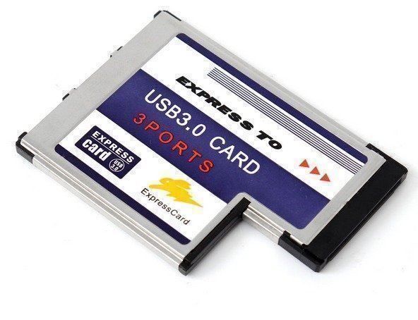 Lettori di schede: Expresscard 54mm to USB 3.0 HUB – Nuovo e nell'imballaggio originale da Unterägeri venduto da RmOnline 2