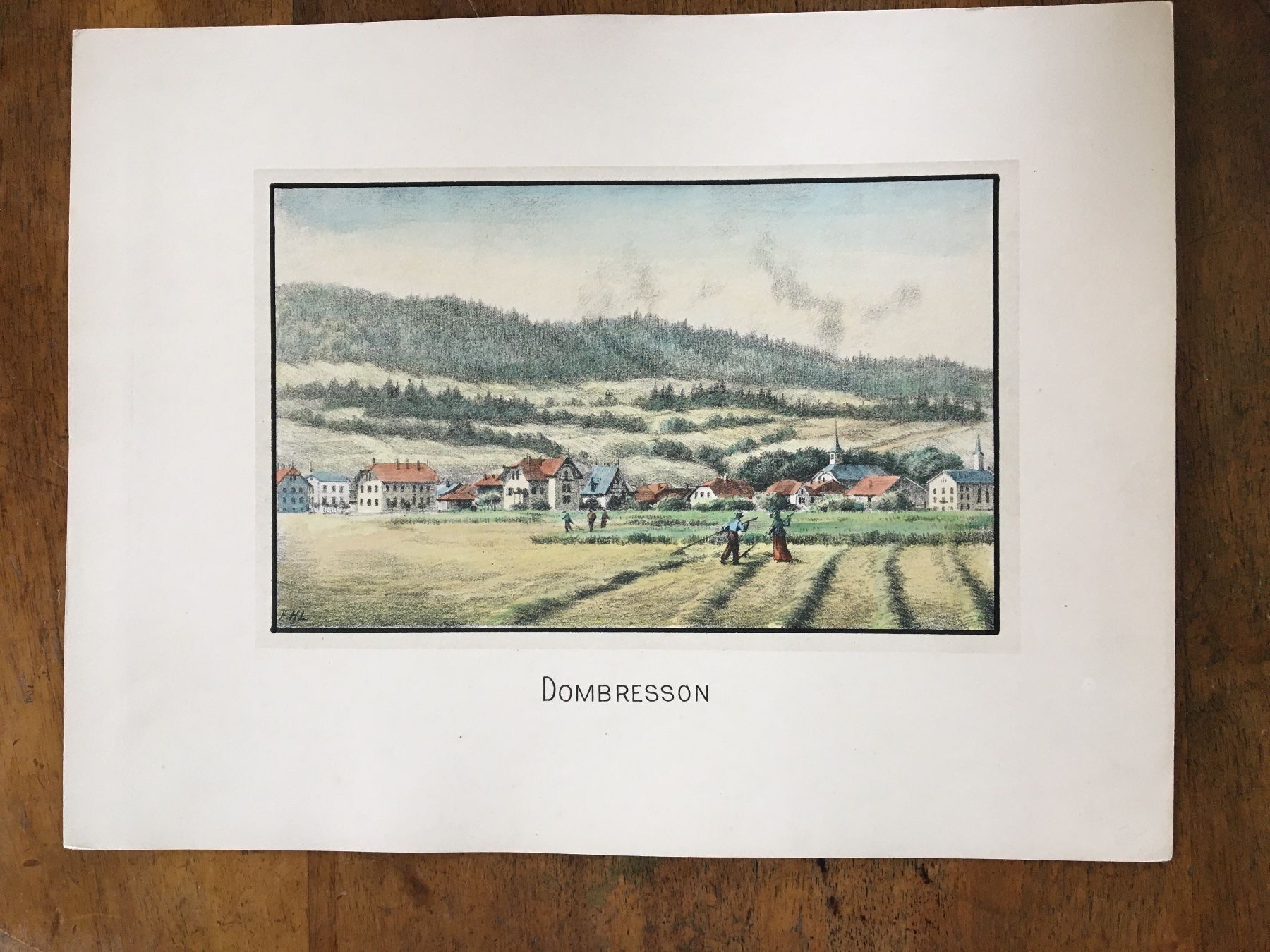 Grafiken & Lithographien: DOMBRESSON – Gebraucht aus Bevaix von bohrap