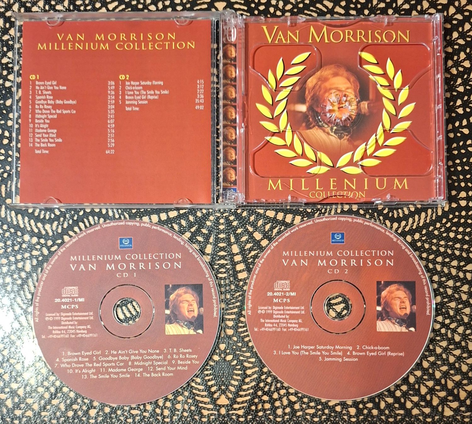 CD: Van Morrison - Millenium Collection, IRL Blues Soul CD 1999 – Usato da Amriswil venduto da Celini3 2