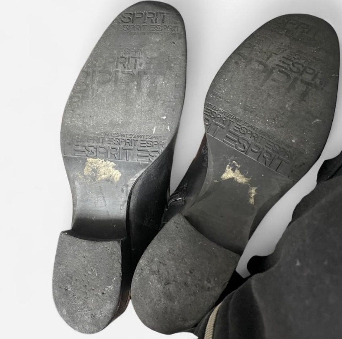 Esprit Scarpe da donna: Schwarze Lederstiefel von Esprit, Grösse 38 – Usato da Watt venduto da Ene.kro 7