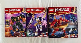 LEGO Ninjago 71806,,71807,71808 mit OVP&Anleitungen