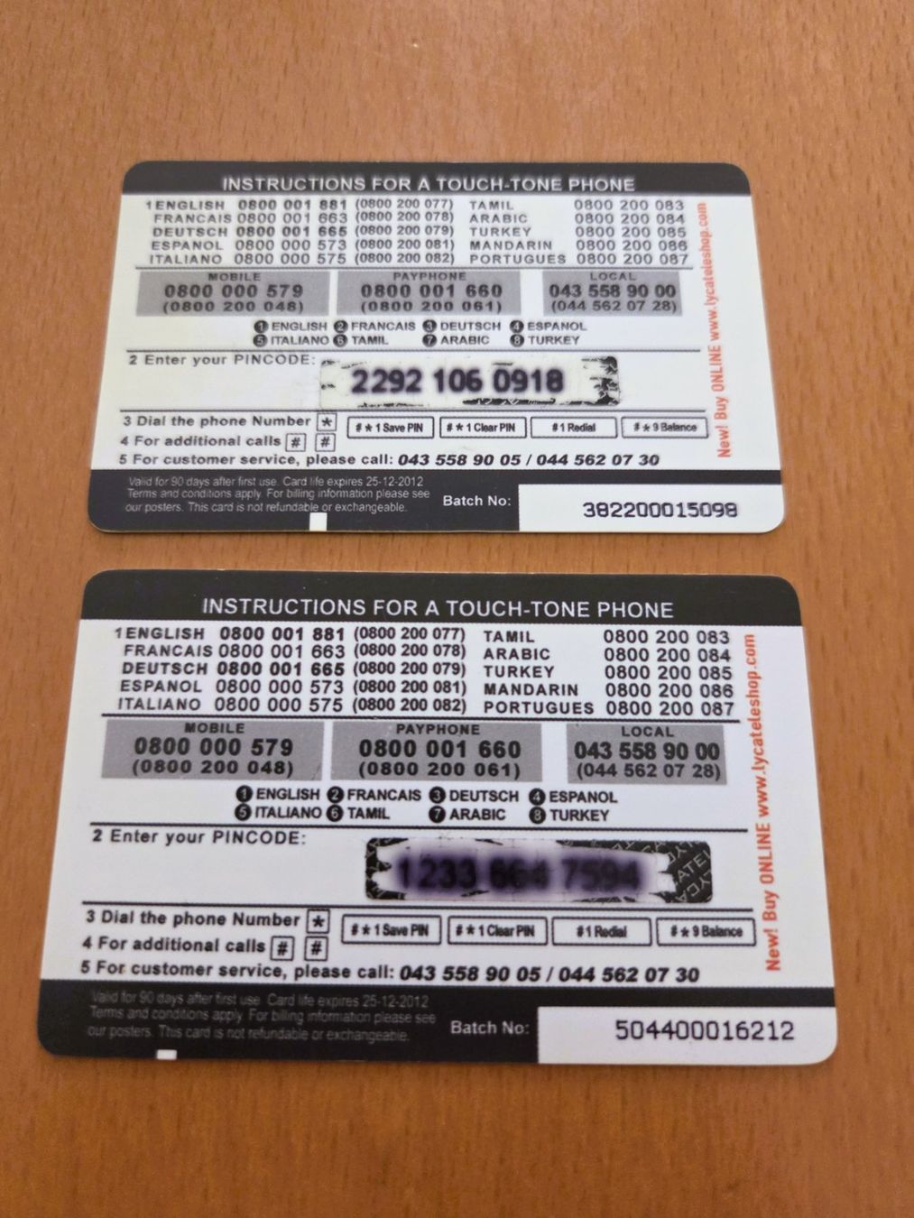 Cartes de téléphone: DIVERSE - PREPAID - SCHWEIZ – D'occasion à Brüttisellen par Nighttrain 1