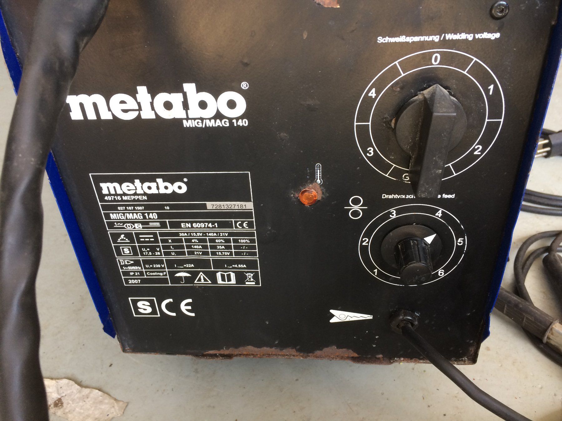 Postes à souder: Schweissanlage Metabo – D'occasion à Wiliberg par Monikaschaer 1
