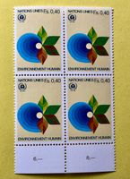 4 er Block Nations Unies ungestempelt Siehe Original Fotos ﻿