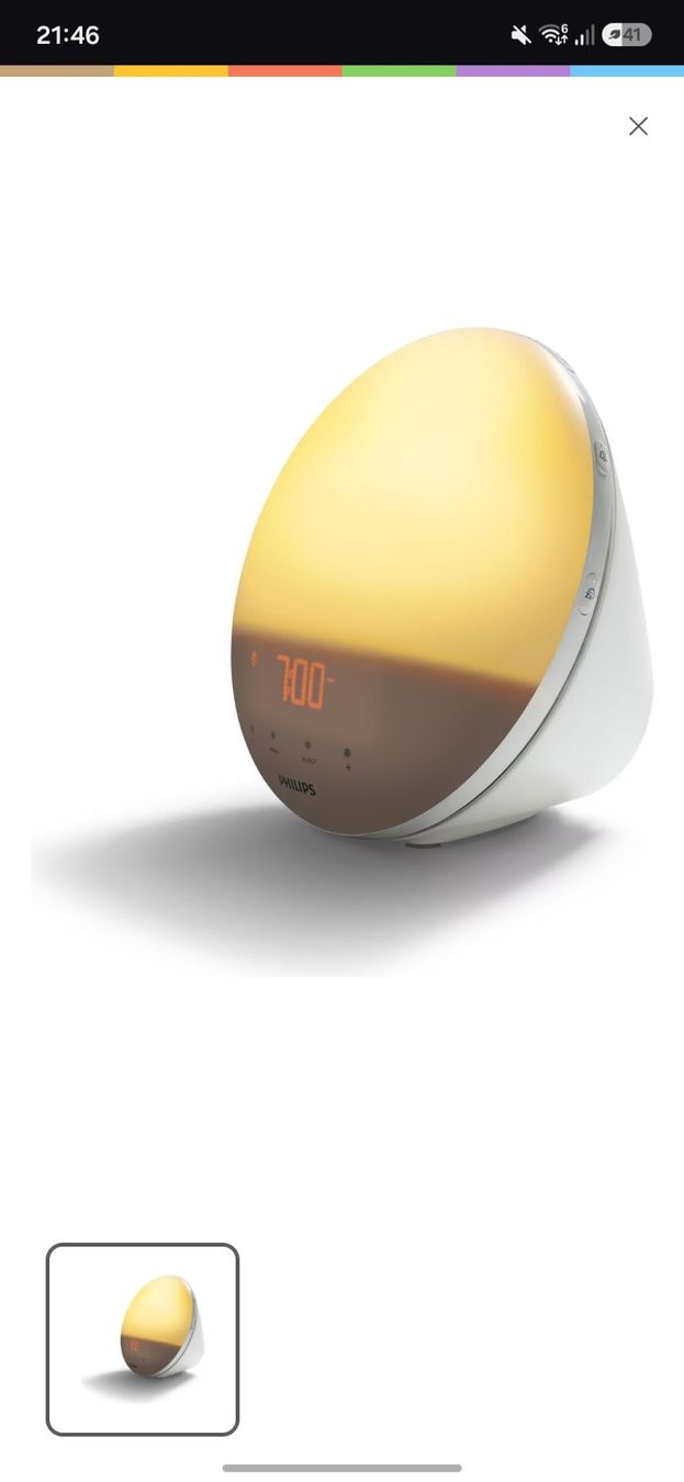 Philips Sveglie: Philips Wake-up Light Wecker – Nuovo (secondo la descrizione) da Zürich venduto da moi_2wbj 6