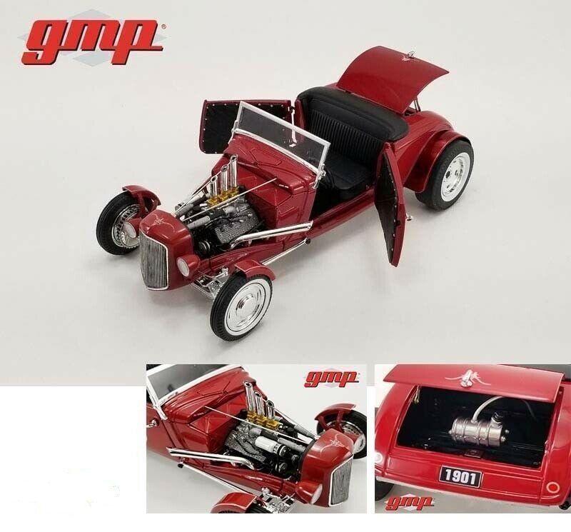 Ford Modellautos: FORD HOT ROD ROADSTER INDIAN 1934 1:18 – Neu und originalverpackt aus Suhr von Moebelsiralfred 1