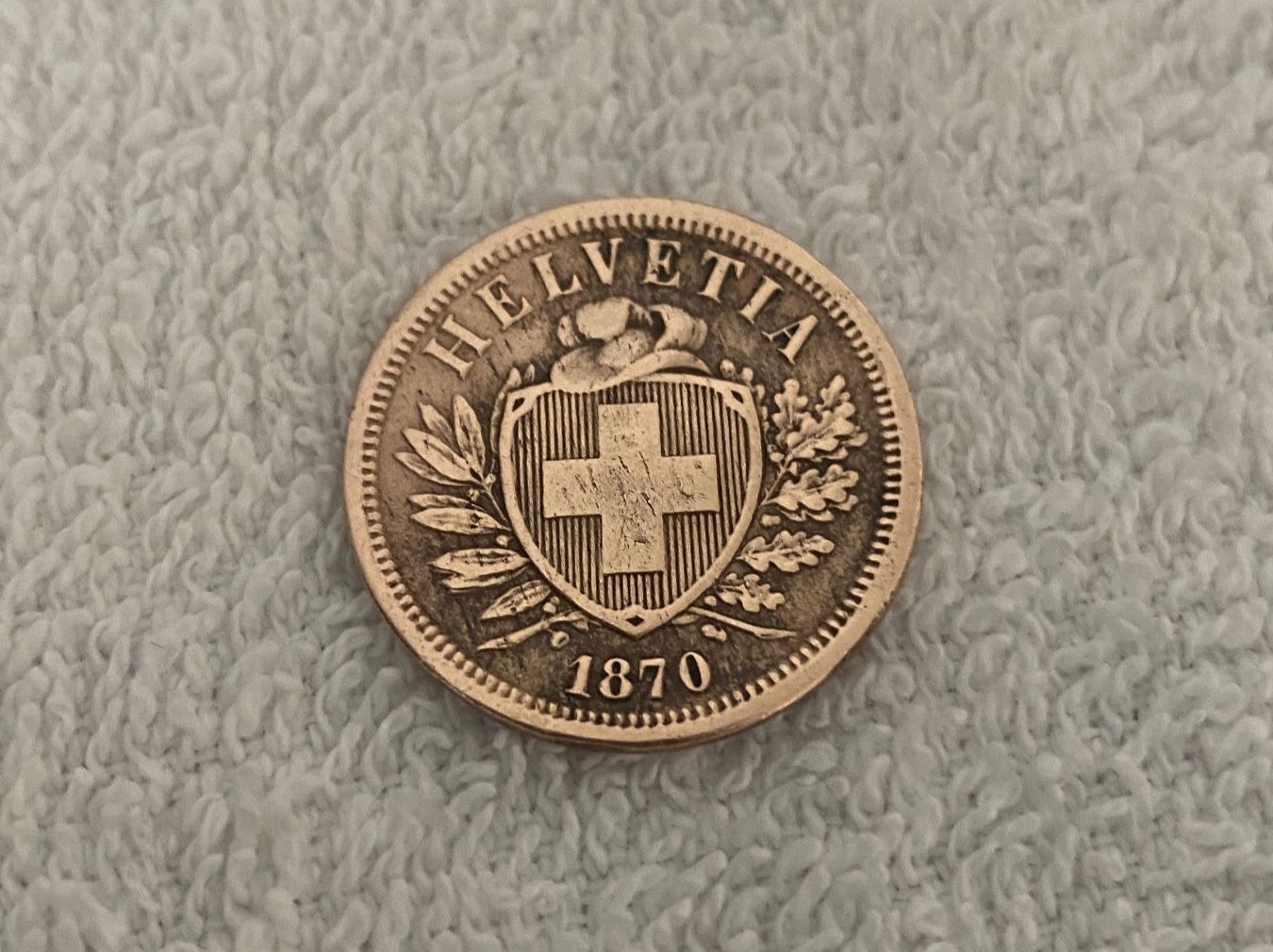 Toutes les monnaies: 2 centimes/Rappen 1870 B – D'occasion à Nyon par Ilmi09