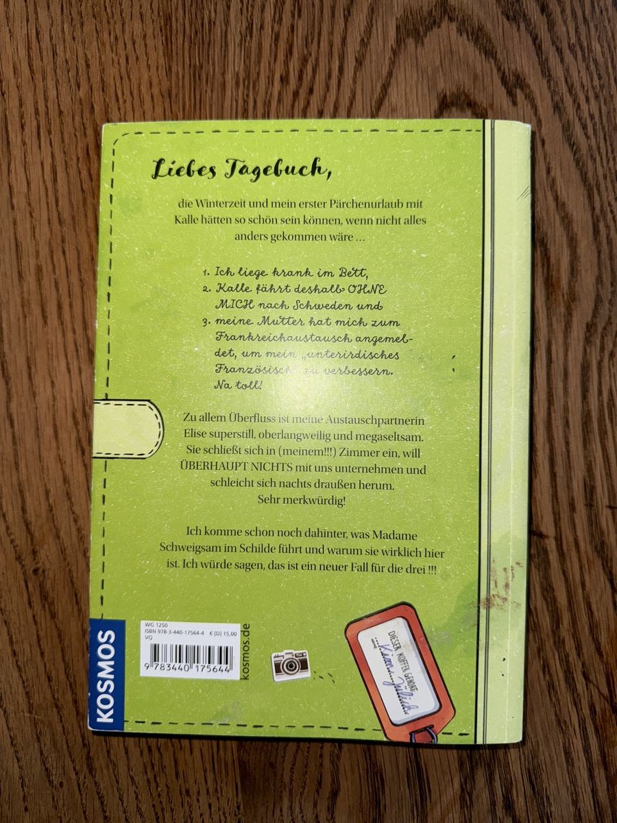 Bücher: Die drei !!! - Kims Tagebuch – Gebraucht aus Buttikon SZ von Kellerabteil 1