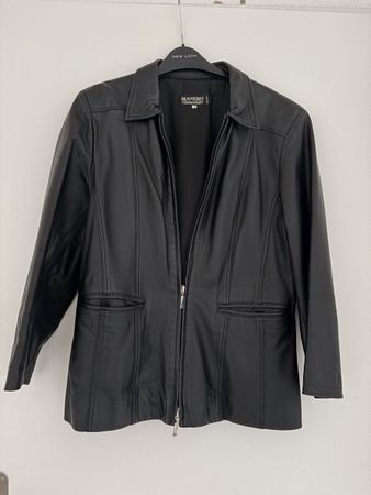 Wunderschöne kurze Lederjacke, Gr. M