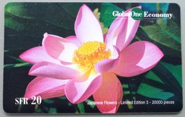 Taxcard Phonecard - Lotus - CH