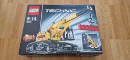 Lego Technic 9391 Raupenkran mit Anleitung, Top Zustand!