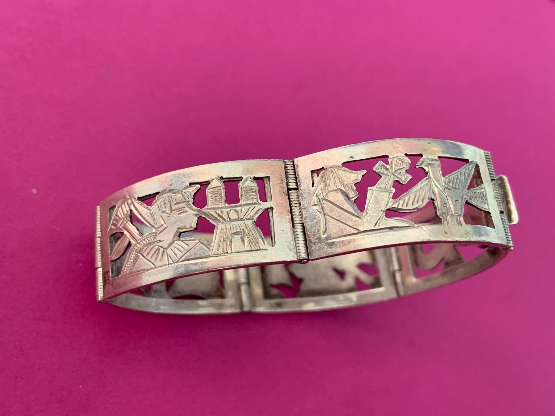 Armbänder & -reifen: Silberarmband Ägypten – Gebraucht aus Dittingen von Bellevista