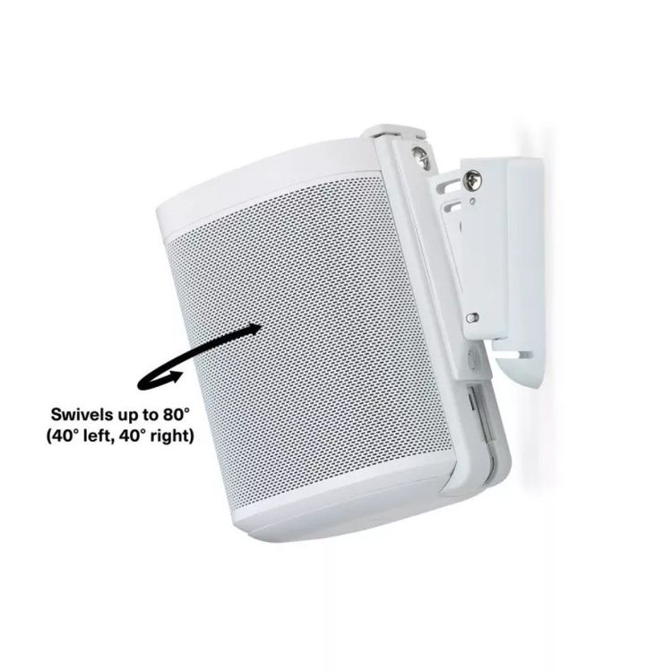 RICOO Wandhalterung Für Sonos Play:1 Gen 2 - Schwenkbar & Neigbar Bis 2kg