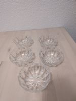 Dessertschalen Kristallglas