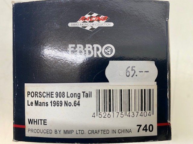 Modellautos: Porsche 908 Long Tail LeMans No. 64 – Neu und originalverpackt aus Urtenen-Schönbühl von Fly67 4