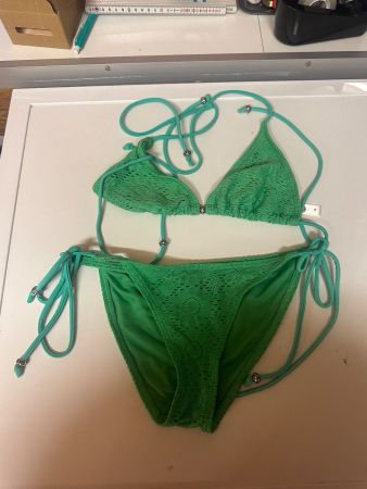 Grüner Yes or No Bikini (36)