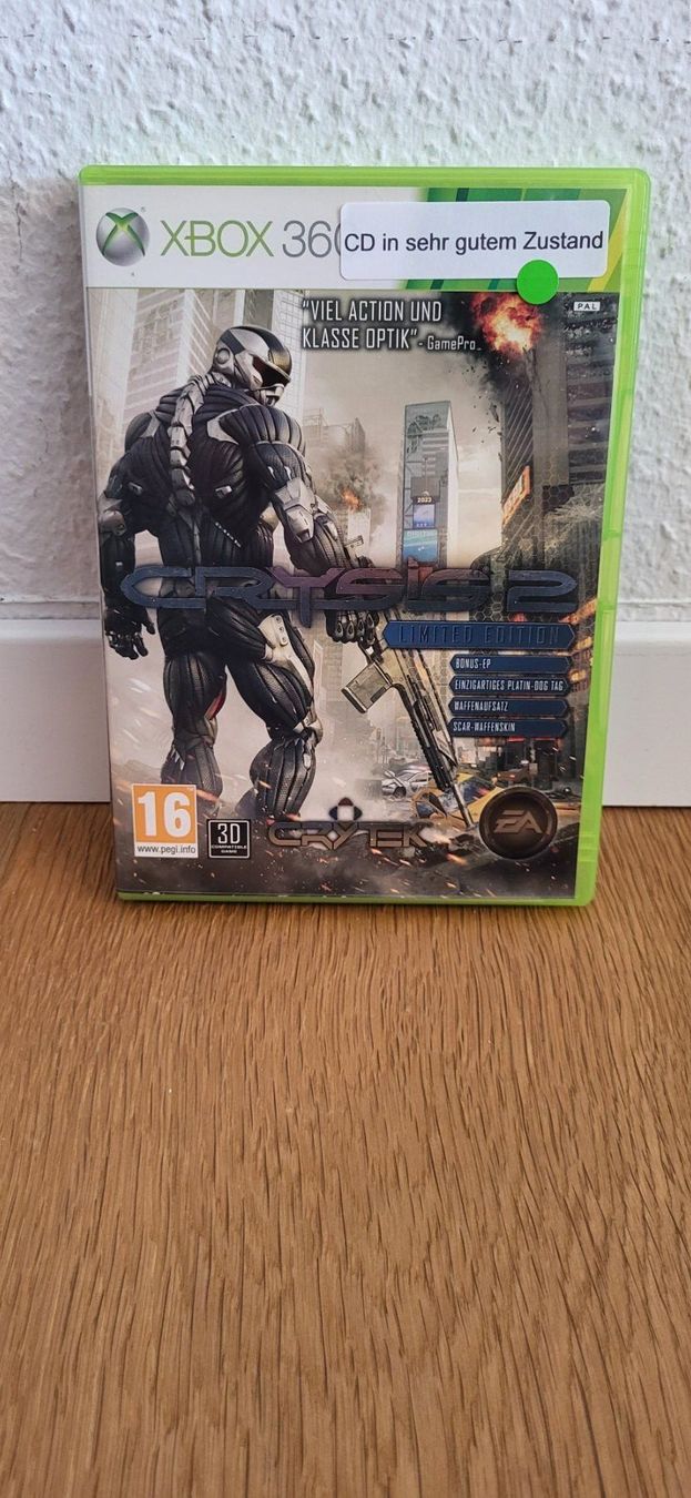 Microsoft Spiele: Xbox 360 - Crysis 2 – Gebraucht aus Münsingen von DigitaleSpielecke