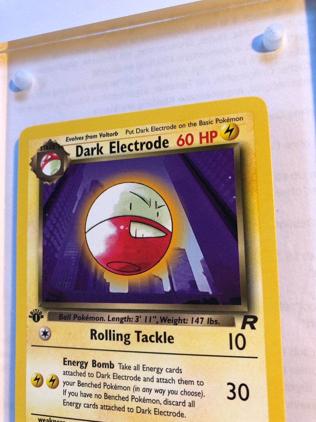 Carte collezionabili: Dark Electrode Team Rocket 1st (unc.) - MINT - ab 1.- – Usato da Giubiasco venduto da dan_pr8b 3
