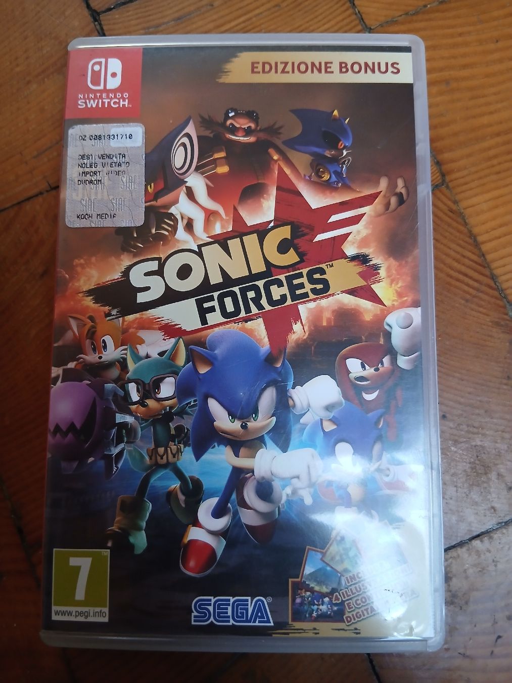 Sonic Spiele: Sonic forces – Gebraucht aus Locarno von sch_r2rh