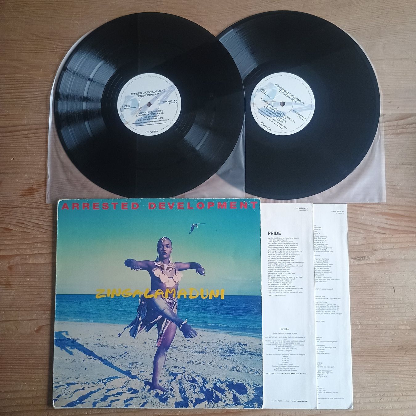 Dischi in vinile: Arrested Development ‎– Zingalamaduni 2xLP EU-1994 1st PRESS – Usato da münchenstein venduto da karl_heinz_krasser 3