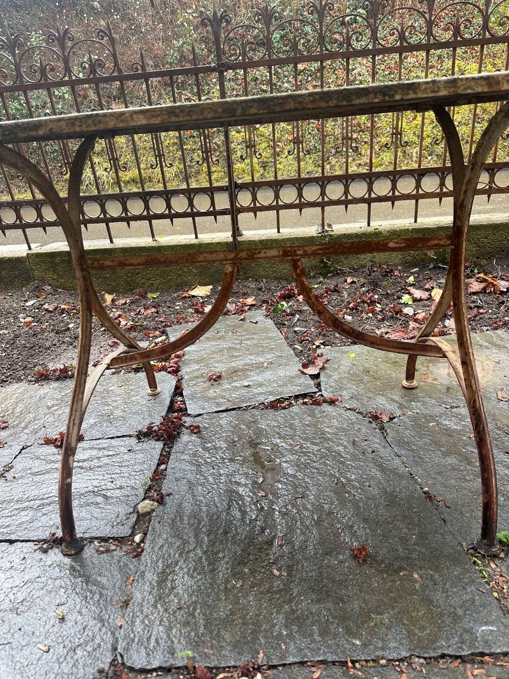 Tavoli: Jugendstil  Blechtisch Gartentisch – Usato da Winterthur venduto da Paul24 6
