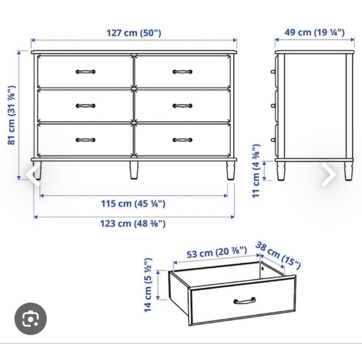 Commodes: TYSSEDAL Kommode – Neuf (Voir description) à Zürich par ste_yg7p 2