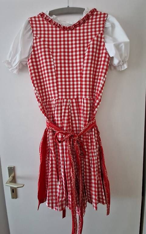 Kleider: Dirndl rot/weiss kariert M – Gebraucht aus Bubikon von jea_mw2d 1