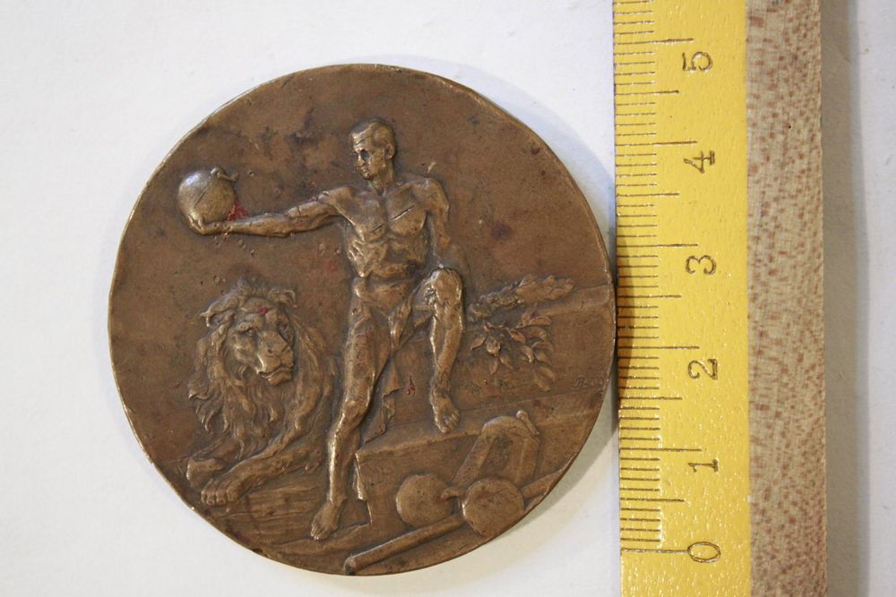 Ancienne médaille course marche à pied - Collection