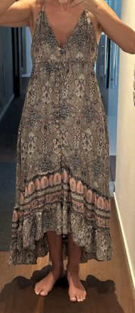 Boho Maxikleid neu - one size