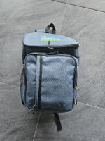 Picknick Rucksack blau mit Geschirr neu 