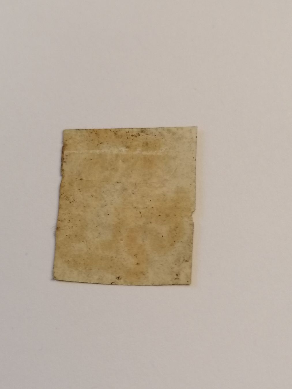 Alle Briefmarken: One Penny Black 1840  – Gebraucht aus Happerswil von tschergi 1