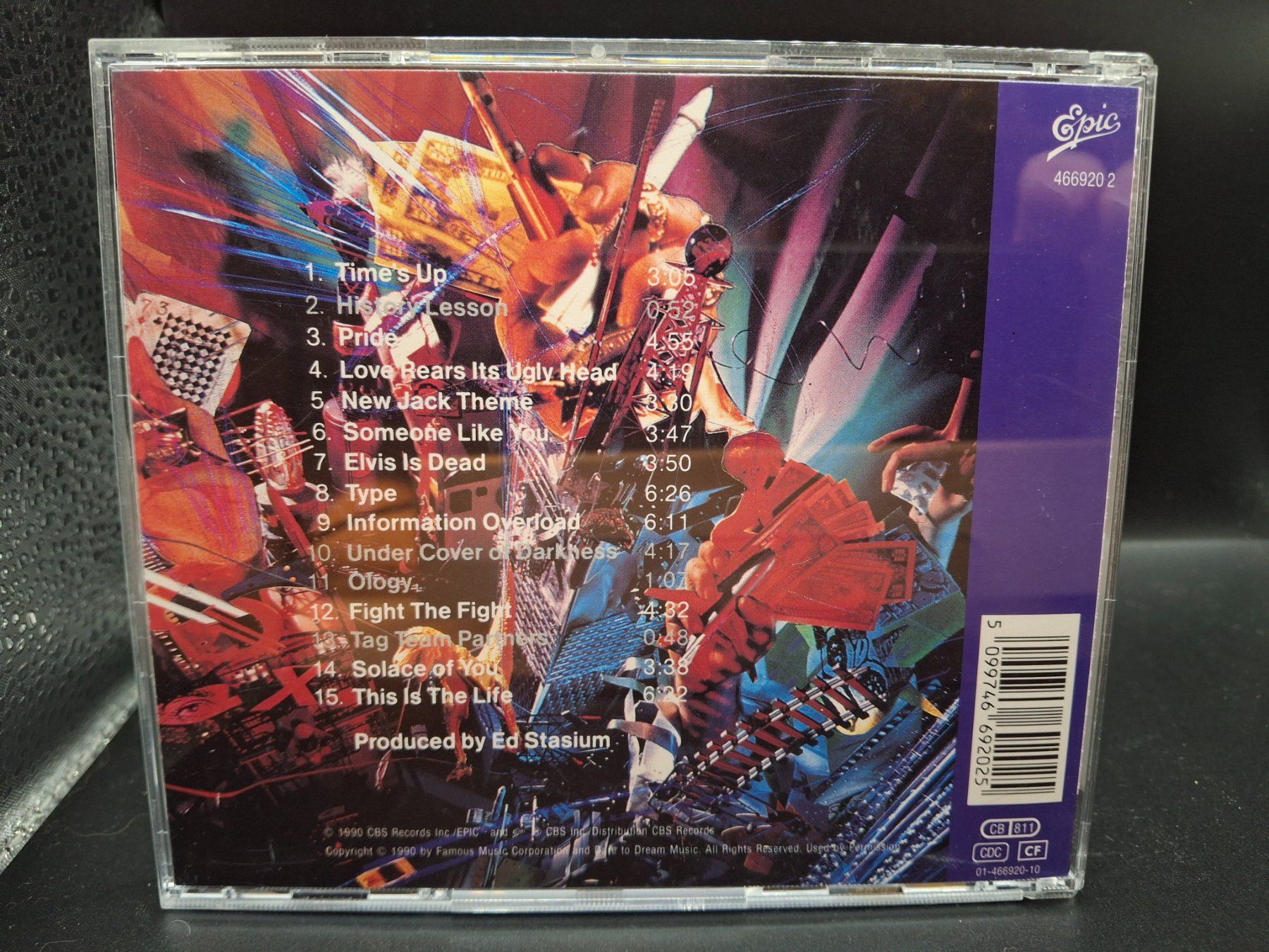 CD: Living Colour – Time's Up – Usato da St.Gallen venduto da jalamusic 1