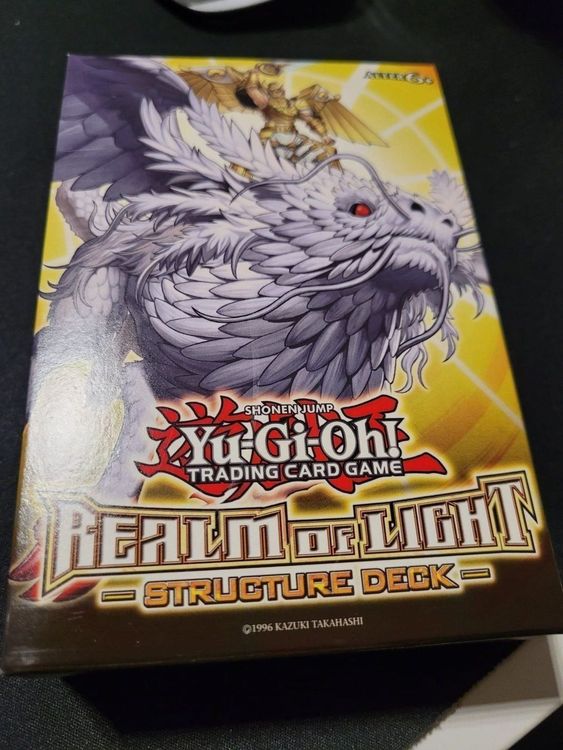 thumbnail interactive-video image 1 of 3x Yu-Gi-Oh! Realm Of Light Structure Decks – Factory Sealed, 1st Edition, English 1 of 3