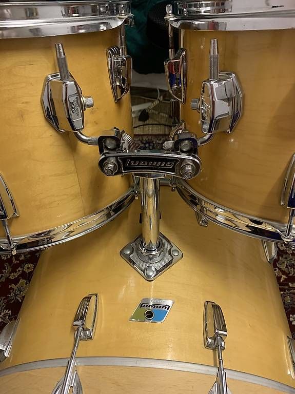 Ludwig Strumenti musicali: Ludwig Vintage Drums 70er – Usato da riehen venduto da Gilles98 1